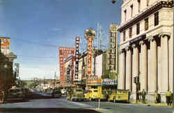 View Of Virginia Street Reno, NV Postcard Postcard