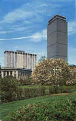 Prudential Tower And Sheraton-Boston Hotel Massachusetts Postcard Postcard