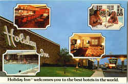 Holiday Inn Bordentown, NJ Postcard Postcard