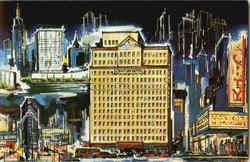 Hotel Century, 111 West 46th Street Postcard