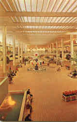 Clock Of The Nations Midtown Plaza Mall Postcard