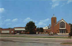 St. Mary's R. C. Church And School Postcard