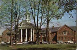 Warren County Court House Belvidere, NJ Postcard Postcard