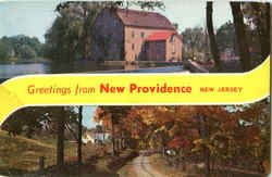 Greetings from New Providence New Jersey Postcard Postcard