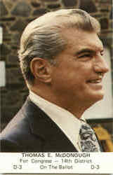 Thomas E. McDonough Postcard