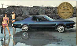 1972 Mercury Montego MX 2-door hardtop Postcard