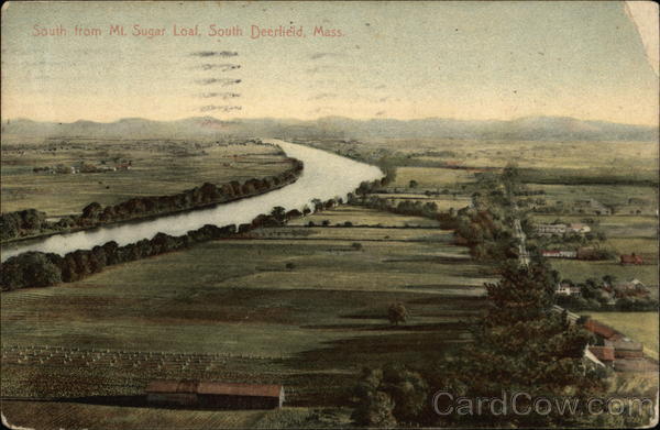 South from Mt. Sugar Loaf South Deerfield Massachusetts