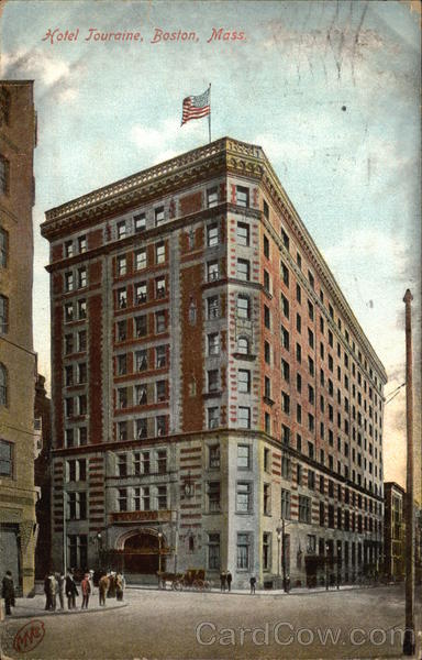 Hotel Touraine Boston Massachusetts