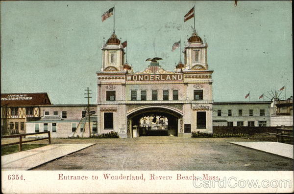 Entrance to Wonderland Revere Beach Massachusetts