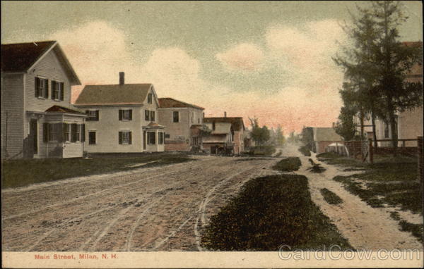 Main Street Milan New Hampshire