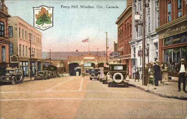 View of Ferry Hill Windsor ON Canada Ontario