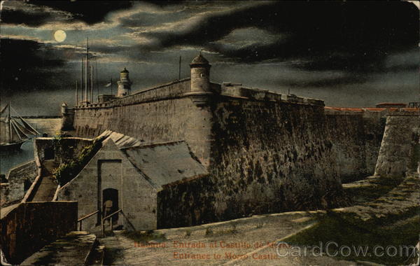 Entrance to Morro Castle Havana Cuba
