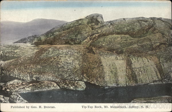 Tip-Top Rock, Mt. Monadnock Jaffrey New Hampshire