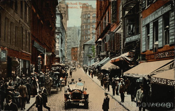 School Street Boston Massachusetts