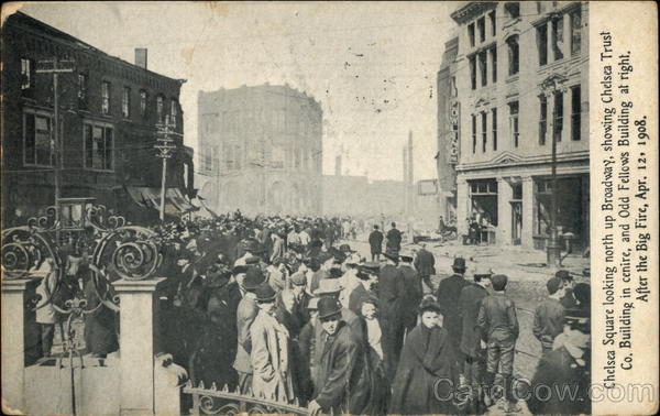 After the Big Fire Apr. 12, 1908 Boston Massachusetts