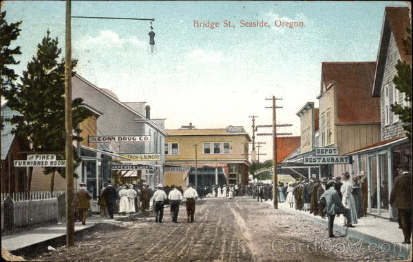 Bridge Street Seaside Oregon