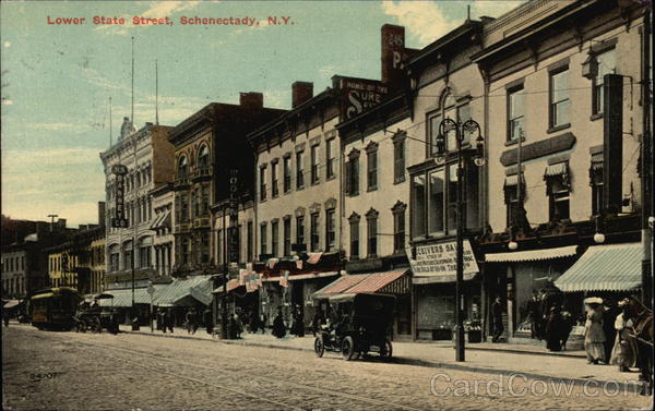 Lower State Street Schenectady New York