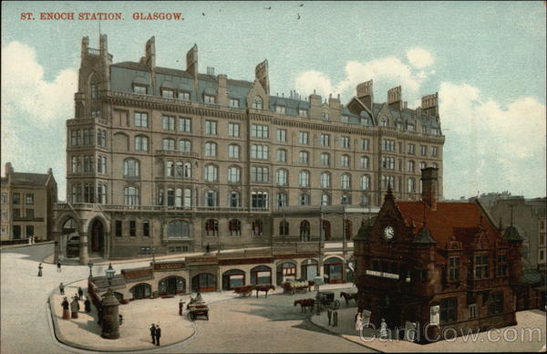 St. Enoch Station Glasgow Scotland