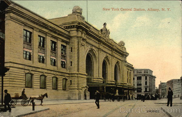 New York Central Station Albany