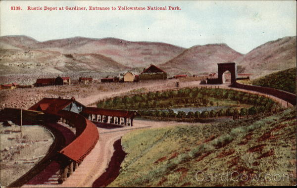 Rustic Depot - Yellowstone National Park Gardiner Montana