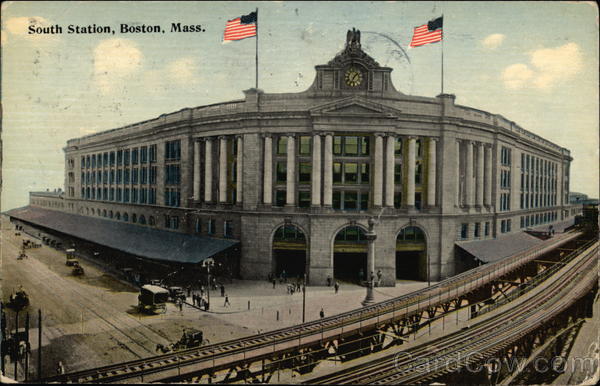 South Station Boston Massachusetts