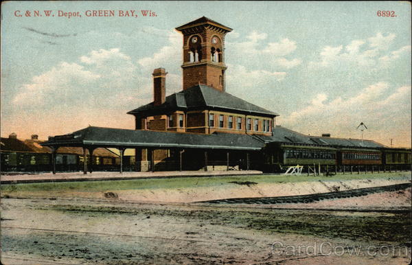 C & NW Depot Green Bay Wisconsin