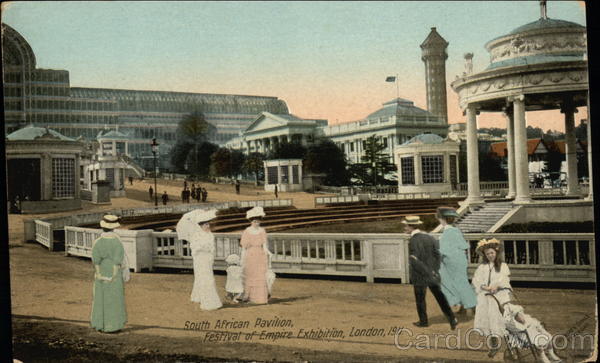 South African Pavilion Festival of Empire Exhibition, 1911 London England