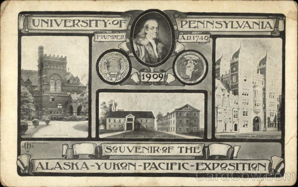University of Pennsylvania 1909, Souvenir of the Alaska-Yukon-Pacific-Exposition