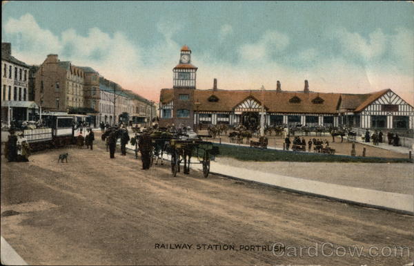 Railway Station Portrush Northern Ireland