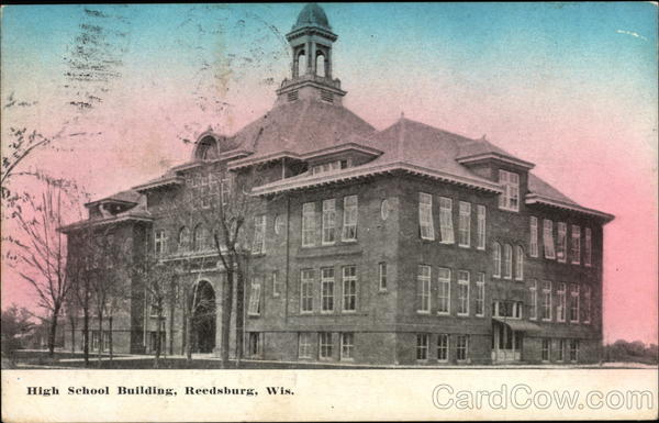 High School Building Reedsburg Wisconsin