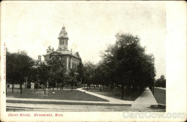 Court House Menominee Michigan