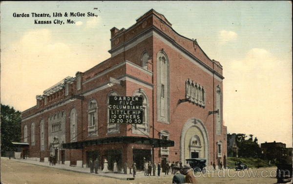 Garden Theatre, 13th & McGee Streets Kansas City Missouri