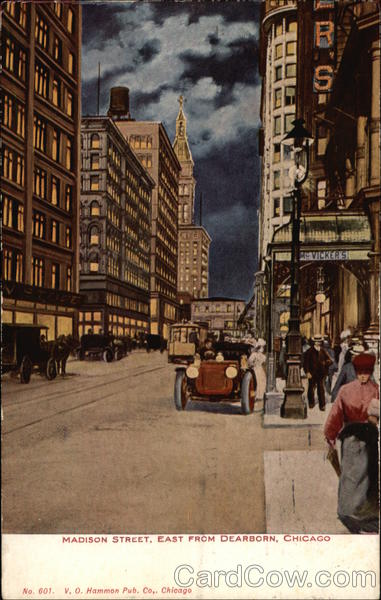 Madison Street, East from Dearborn Chicago Illinois