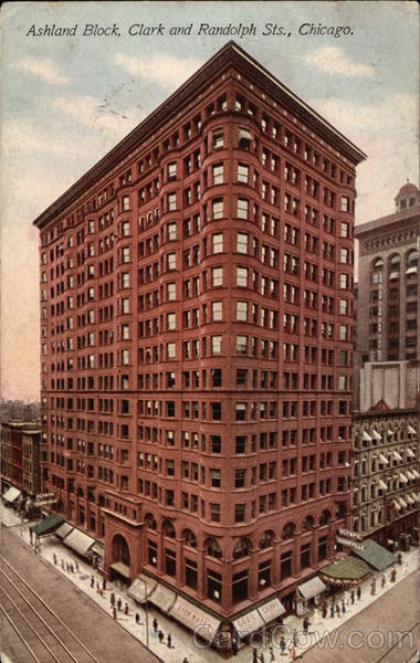 Ashland Block, Clark and Randolph Streets Chicago Illinois