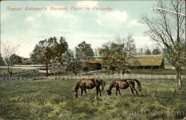 August Belmont's Nursery Farm Kentucky