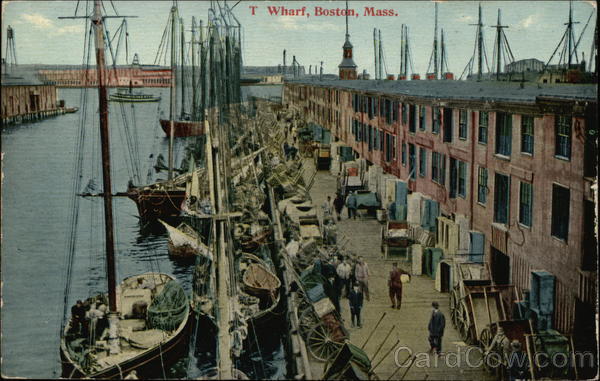 T Wharf Boston Massachusetts