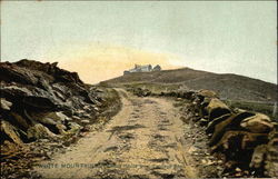 Summit House From Carriage Road White Mountains, NH Postcard Postcard