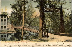 Suspension Bridge Postcard