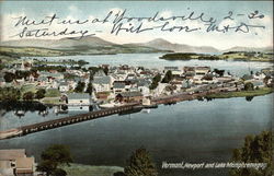 Newport and Lake Memphremagog Postcard