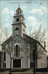 Congregational Church Tilton, NH Postcard Postcard