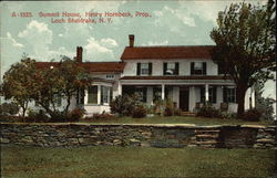 Summit House, Henry Hornback, Prop Postcard