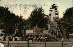 Savin Rock - The Ferris Wheel, West Haven Postcard