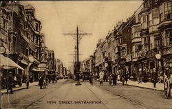 High Street, Southampton England Hampshire Postcard Postcard