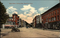 Main Street, looking East Postcard