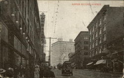 Upper Second Avenue Postcard