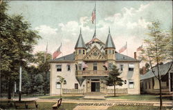 Auditorium and Dance Hall, Monarch Park Postcard