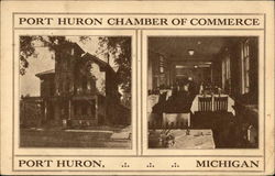 Port Huron Chamber of Commerce Postcard