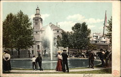 South Canal Park Postcard