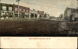 Main Street Florence, SD Postcard Postcard