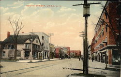 South Street View Utica, NY Postcard Postcard